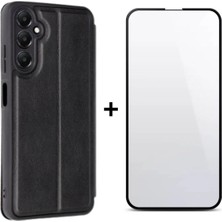 AHK Tekno Samsung Galaxy A15 (A155/A156) Uyumlu Renkli Yumuşak Kapaklı Kılıf / Ekran Koruyucu