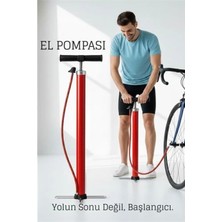 MiraLive El Pompası Bisiklet Scooter Motosiklet Lastik Şişirici Profesyonel Şişirme