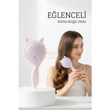 MiraLive Doğal Antistatik Hava Yastıklı Saç Fırçası - Dolaşık Saç Açıcı Tarak