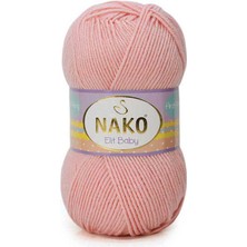 Nako Elit Baby (5 Adet) 6165 Pudra Rengi El Örgü Ipliği