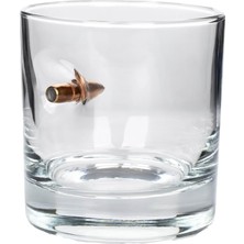 Hepta Collection Gerçek .308 Mermili Özel Hediyelik Viski Bardağı Kurşunlu 300CC