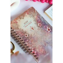 Hepta Collection Spiralli Sert Kapak 2025 Günlük Ajanda A5