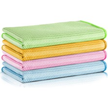 Hepta Collection | Mikrofiber Süper , Kurulama Bezi, Iz Bırakmayan Bez, Mutfak, Banyo | 40X40CM | Cam ve Ayna Bezi |