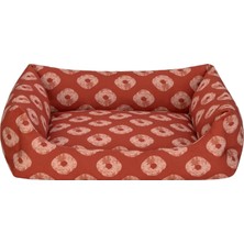 Hepta Collection Pet Comfort Uniform Kiss Tarçın-Bej Köpek Yatağı M 60X70CM