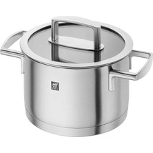 Hepta Collection Zwilling Sığ Tencere, 16 Cm, Yuvarlak, 18/10 Paslanmaz Çelik