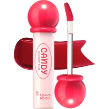 Hepta Collection Mıssha Uzun Süre Kalıcı, Parlak Bitişli, Su Bazlı Tint A'pıeu Pure Candy Tint No.01 Cherry