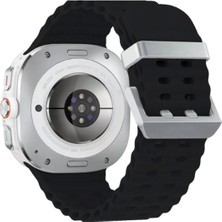 AK-SA-STR Newface Watch 7 Ultra KR417 Rug Silikon Kordon - Siyah