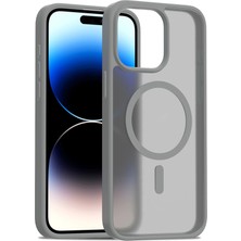 AK-SA-STR Joko Iphone 15 Pro Max Jota Magsafe Kapak - Titan Gri