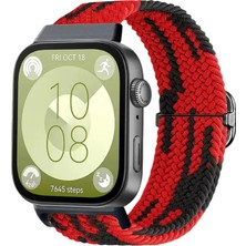 AK-SA-STR Newface Huawei Fit 4 Star Kordon - Kırmızı-Siyah