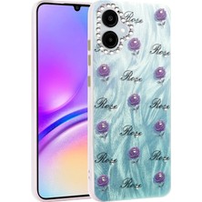 Newface Samsung Galaxy A06 Kılıf Blade Aynalı Desenli Kapak - Desen 9