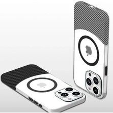 AK-SA-STR Joko Iphone 16 Carbon Puzzle Magsafe Kapak - Siyah