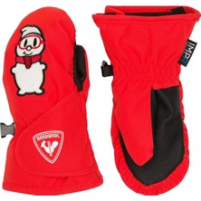 Rossignol L3 Baby Impr Unisex Çocuk Kırmızı Eldiven