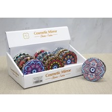 TeknoKesgin KESGİN MARKET® Taşlı El Aynası Yuvarlak İnce Alk3758