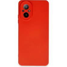 Celik Avm Newface Realme 12 Lite Kılıf Nano Içi Kadife Silikon - Kırmızı