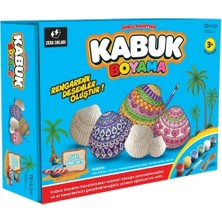 Zeka Dolabı Kabuk Boyama ( Boya, Boyama, Deniz Kabuğu, Aktivite, Etkinlik Seti )