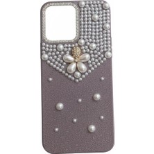 TG Case Store Redmi 12 Incili Taşlı Telefon Kılıfı