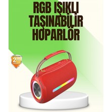 MiraLive Rgb LED Işıklı 20W Taşınabilir Bluetooth Hoparlör Ipx6 Suya Dayanıklı
