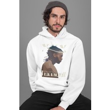 Sevbano Xxx Tentacion Rapper Baskılı Unisex Oversize Şarkıcı Hoodie