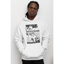 Sevbano Xxx Tentacion Rapper Baskılı Unisex Oversize Şarkıcı Hoodie