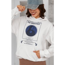 Sevbano Hit Me Hard And Soft Billie Eilish The Greatest Baskılı Unisex Oversize Şarkıcı Hoodie