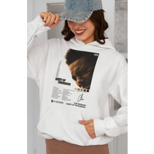 Sevbano The Weeknd Rapper Baskılı Unisex Oversize Şarkıcı Hoodie