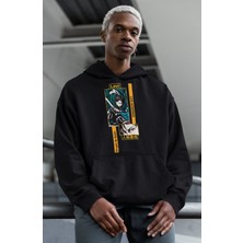 Sevbano Shingeki No Kyojin Levi Ackerman Baskılı Unisex Oversize Attack On Titan Anime Hoodie