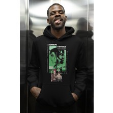 Sevbano Eren Yeager Attack On Titan Baskılı Unisex Oversize Anime Karakter Hoodie