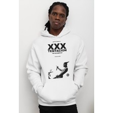 Sevbano Xxx Tentacion Rapper Baskılı Unisex Oversize Şarkıcı Hoodie