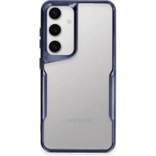 Newface Samsung Galaxy A24 4g Kılıf Boyi Silikon Kapak - Lacivert