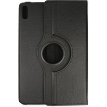 Tbl Dekor Newface Huawei Matepad Se 11 Kılıf 360 Tablet Deri Kılıf - Siyah