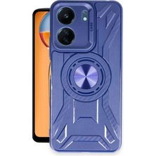 Newface Xiaomi Redmi 13C Kılıf Lincoln Silikon - Lacivert