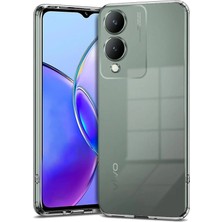 Tbl Dekor Newface Vivo Y17S Kılıf Lüx Şeffaf Silikon