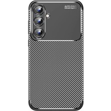 Tbl Dekor Newface Samsung Galaxy A15 4g Kılıf Auto Focus Karbon Kapak - Siyah