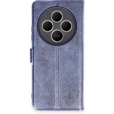 Newface Xiaomi Redmi 14C Kılıf Trend S Plus Kapaklı Kılıf - Lacivert