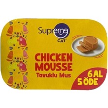 Hepta Collection Supreme Cat Tavuklu Püre 85GR 6 Al 5 Öde Islak Mama