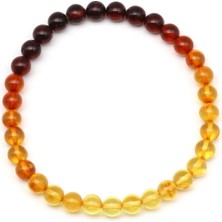 Taşmir Sertifikalı Gerçek Damla Kehribar Yetişkin Bileklik