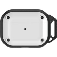 Tbl Dekor Movenchy Airpods Pro 2 (2.nesil) Asgard Kılıf - Beyaz
