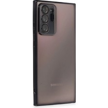 Tbl Dekor Newface Samsung Galaxy Note 20 Ultra Kılıf Razer Lensli Silikon - Siyah