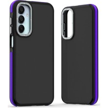 Tbl Dekor Newface Samsung Galaxy A35 5g Harvel Kapak - Derin Mor