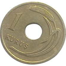 1948 - 1 Kuruş Madeni Koleksiyon Para Hobi Hediye Antika Darpane