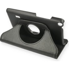 Verto Newface Huawei Mediapad T3 7 Kılıf 360 Tablet Deri Kılıf - Siyah