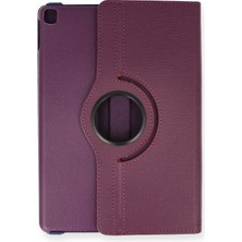 Celik Avm Newface Ipad Pro 11 (2024) Kılıf 360 Tablet Deri Kılıf - Mürdüm