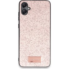Onegif Samsung Galaxy A05 Bright Simli Kapak - Pembe