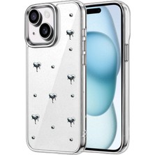 Celik Avm Newface Apple Iphone 15 Plus Fiyonk Desenli Kapak - Desen 1