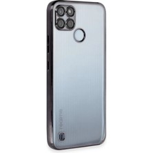 Freedom Storee Newface Realme C25Y Kılıf Razer Lensli Silikon - Siyah