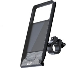 Azurtech Motosiklet Telefon Tutucu Waterproof Su Geçirmez Gidon Montajlı
