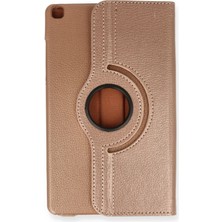 Celik Avm Newface Samsung Galaxy Tab A9 Plus Kılıf 360 Tablet Deri Kılıf - Rose Gold