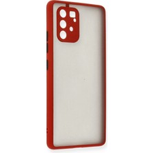 Newface Samsung Galaxy A91 / S10 Lite Kılıf Montreal Silikon Kapak - Kırmızı