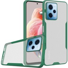 Newface Xiaomi Redmi Note 12 5g Kılıf Platin Silikon - Yeşil