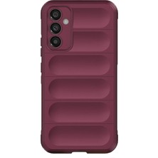 Newface Samsung Galaxy A15 4g Kılıf Optimum Silikon - Bordo